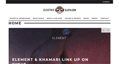 Desktop Screenshot of electricsloth.com